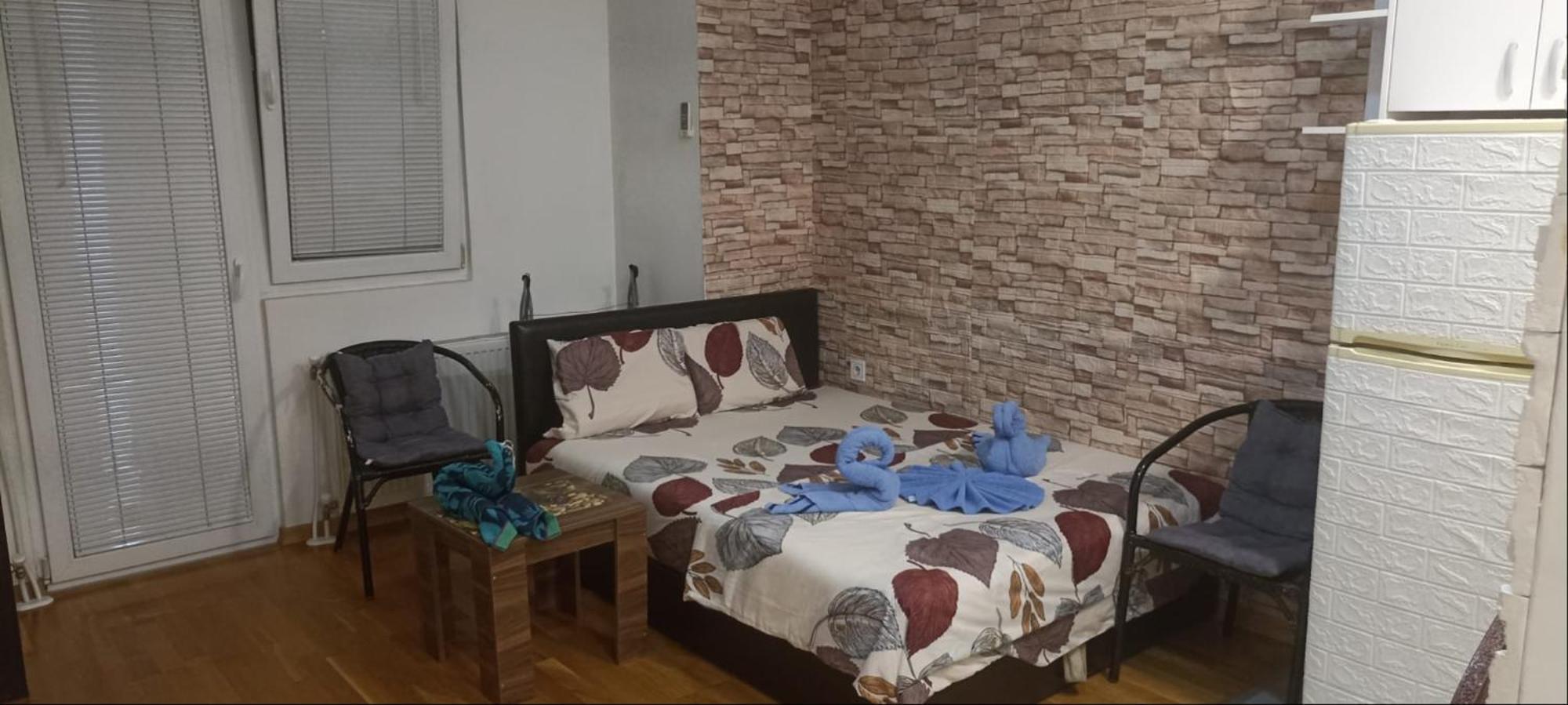 Wonderful Studio Apartment In Skopje Center Luaran gambar