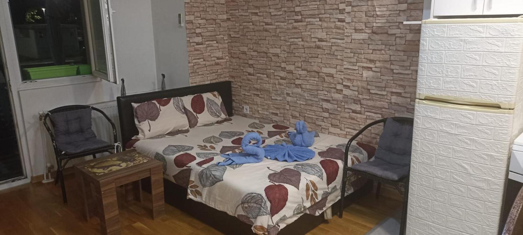 Wonderful Studio Apartment In Skopje Center Luaran gambar